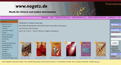 Desktop Screenshot of nogatz.de