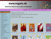 Tablet Screenshot of nogatz.de